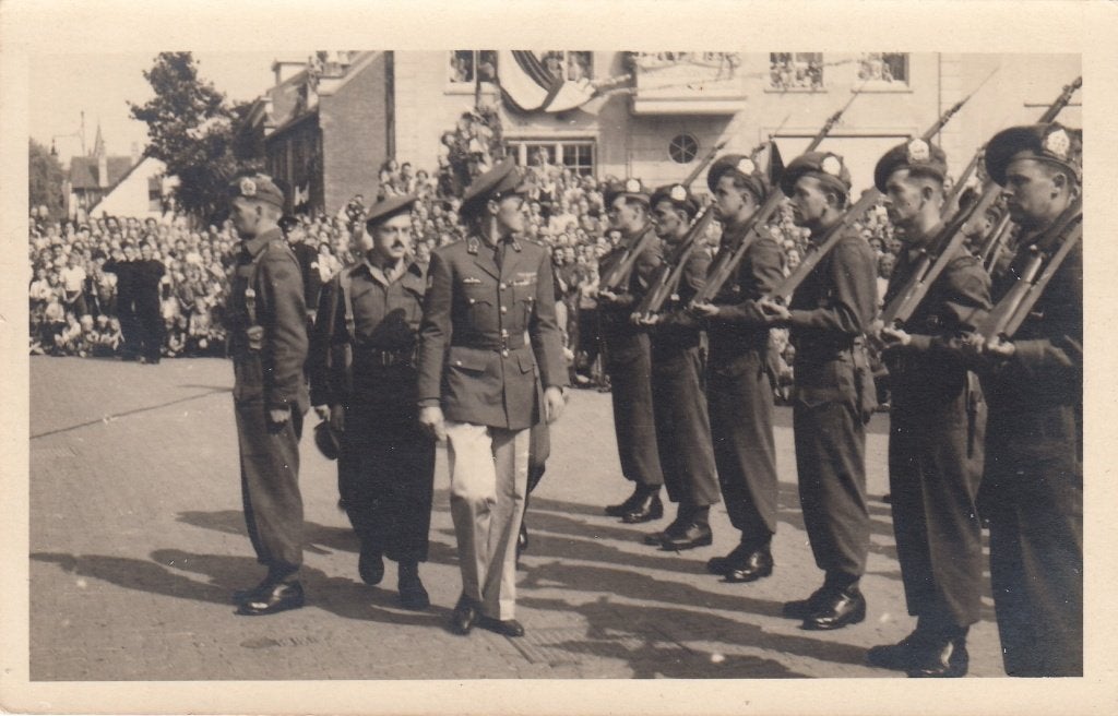 Oude Fotokaart Wageningen - Militair, Verzenden, 1940 tot 1960, Ongelopen, Gelderland