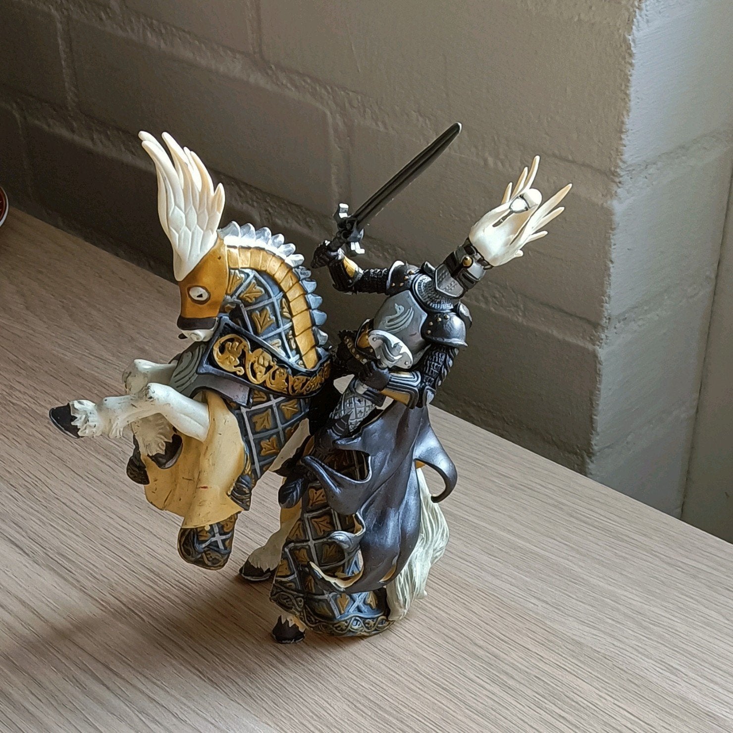 2007 Papo Fantasy World-serie Ridder te paard, Verzamelen, Ophalen of Verzenden