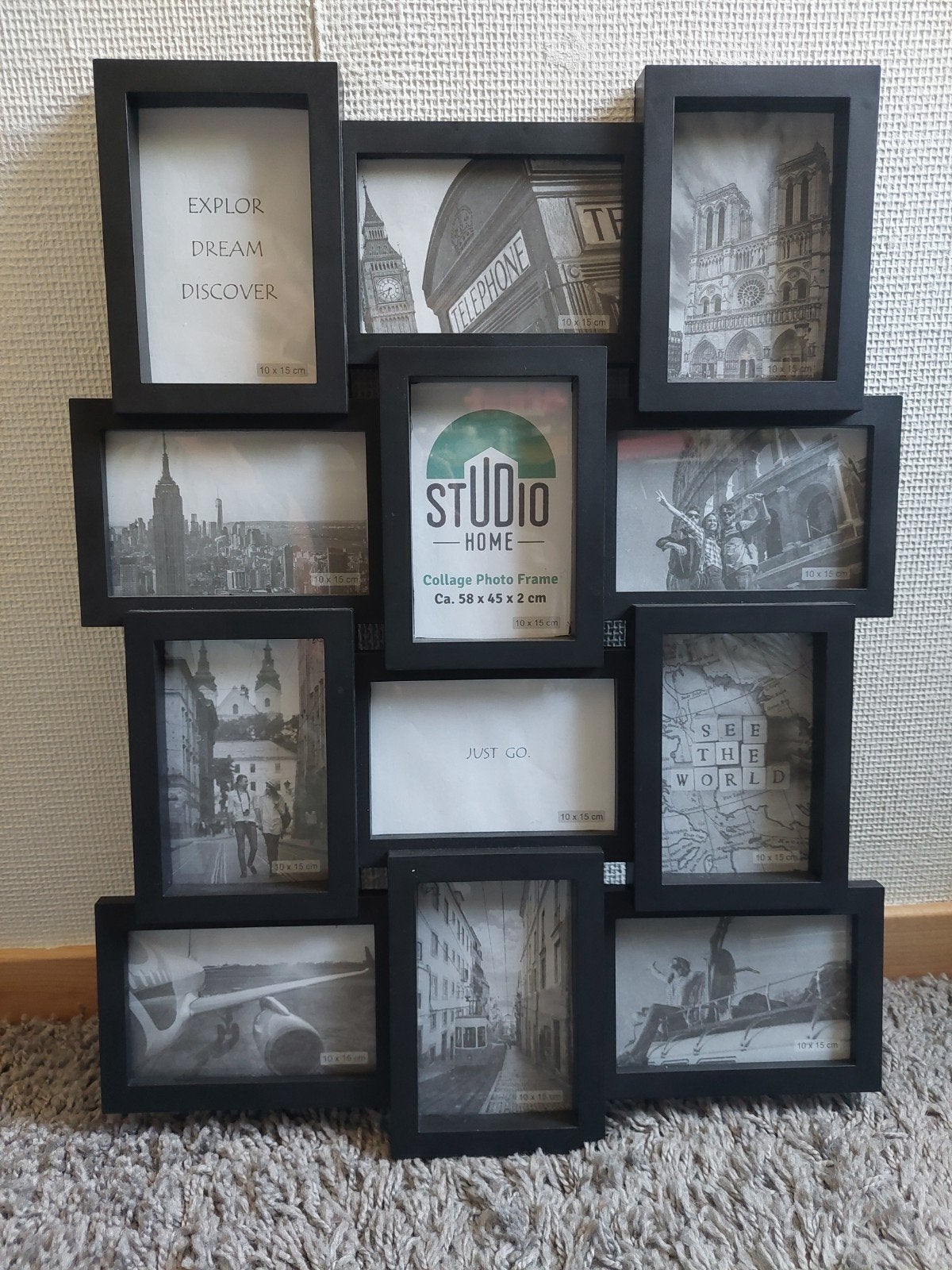 Diverse fotolijsten en wissellijsten - Zilver en Zwart, Ophalen, Gebruikt, Zilver, Metaal