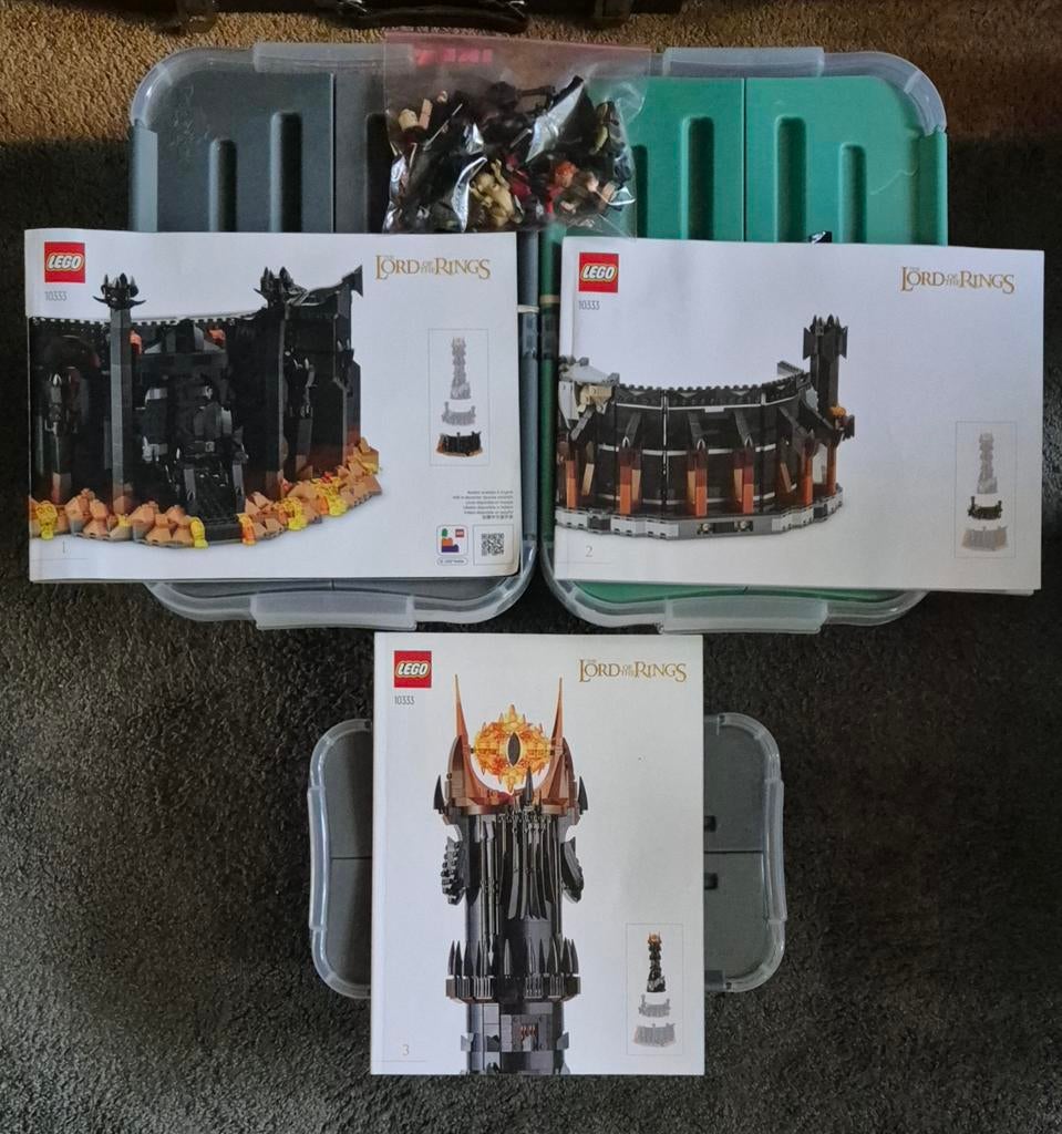 Lego 79007, 79008 & 10333 *used*, Ophalen, Overige thema's, Lego, Zo goed als nieuw