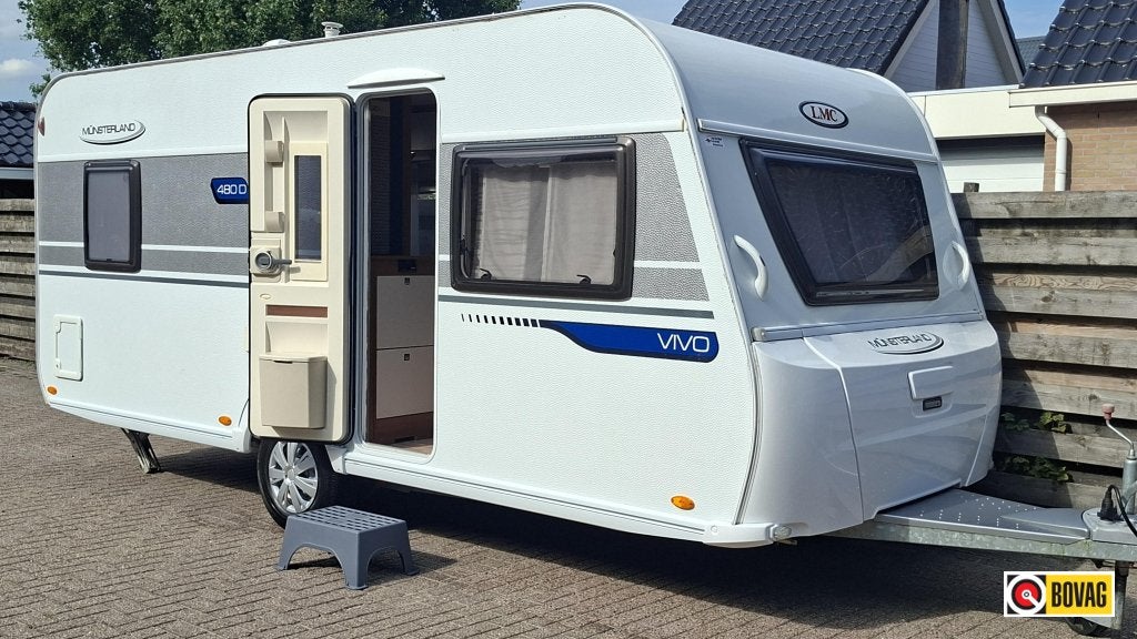 LMC Vivo 480 D incl. voortent, Caravans en Kamperen, Caravans, Rondzit, Overige typen, Bedrijf, 4 tot 5 meter
