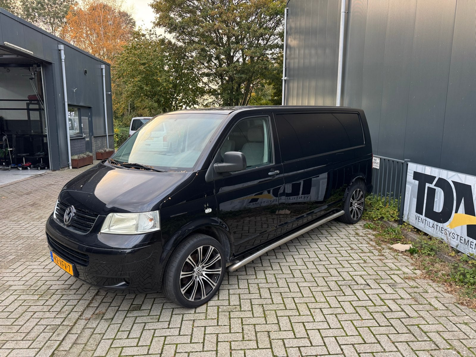 Volkswagen Transporter Bestel 2.5 TDI 96KW 1.0 AUT 2006, Stof, Volkswagen, Zwart, Diesel