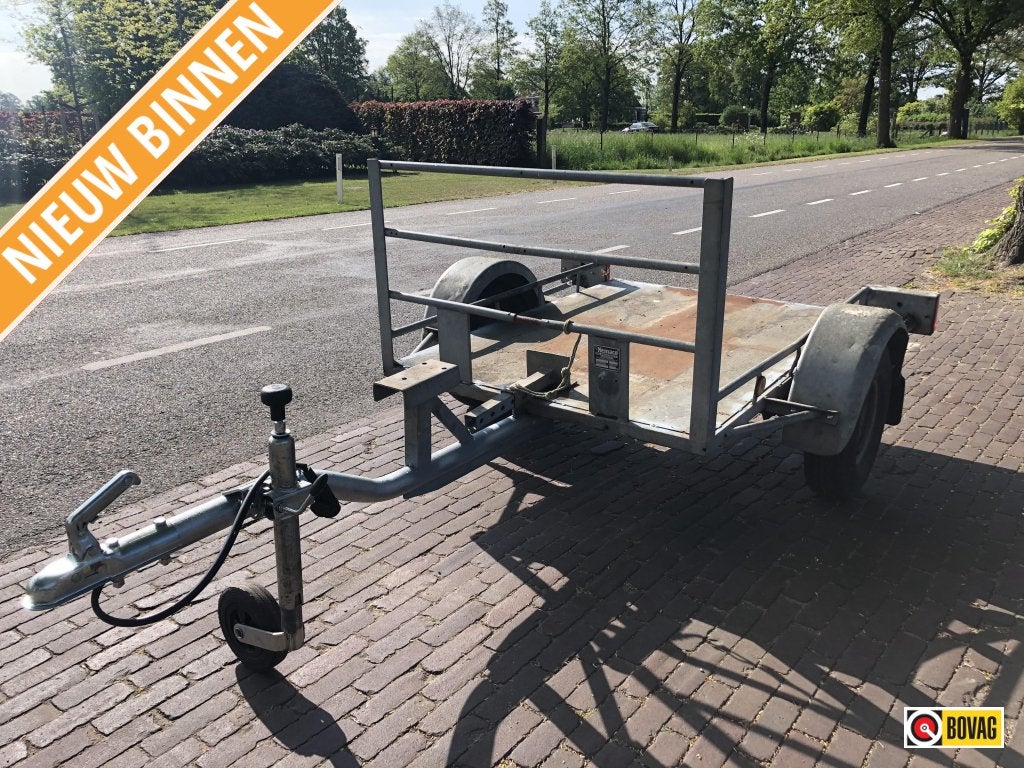 Braamhaar trilplaat trailer, Gebruikt
