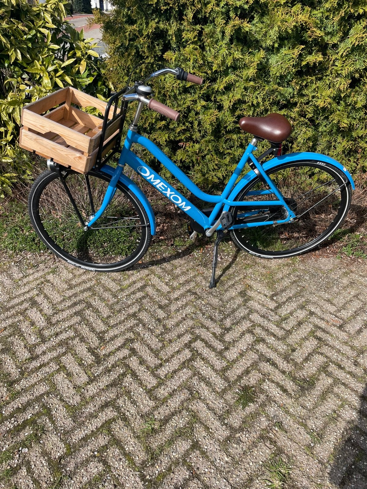 Degelijke dames/meiden cargo transportfiets, Fietsen en Brommers, Fietsen | Dames | Damesfietsen, Terugtraprem, Versnellingen