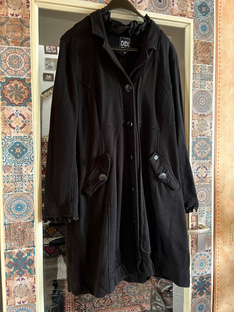 Super leuke lange vest/zomer jas van Didi maat 44 nu 45€, Zwart, Maat 42/44 (L), Didi, Ophalen of Verzenden