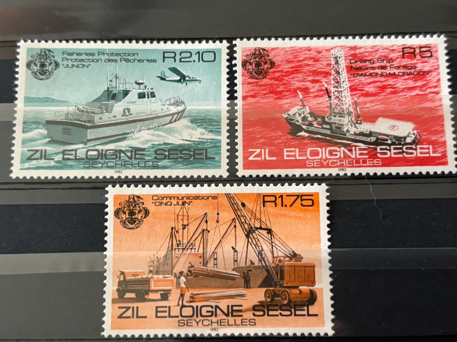 Seychellen Zil 1982, Ophalen of Verzenden, Overige landen