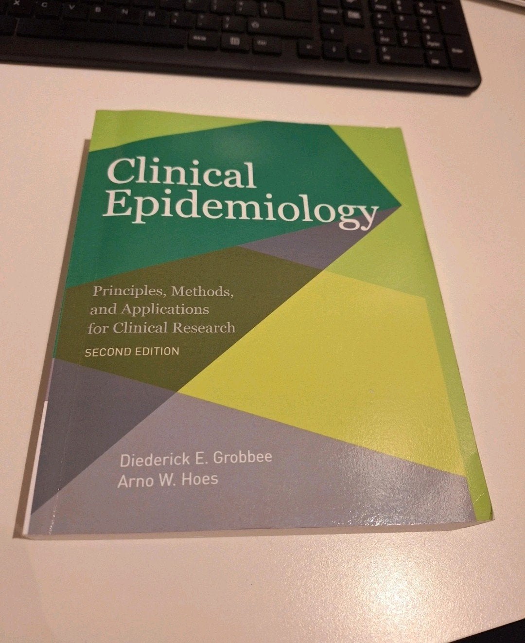 Clinical Epidemiology - Tweede Editie, Boeken, Studieboeken en Cursussen, Ophalen of Verzenden, Diederick E. Grobbee, Arno W. Hoes