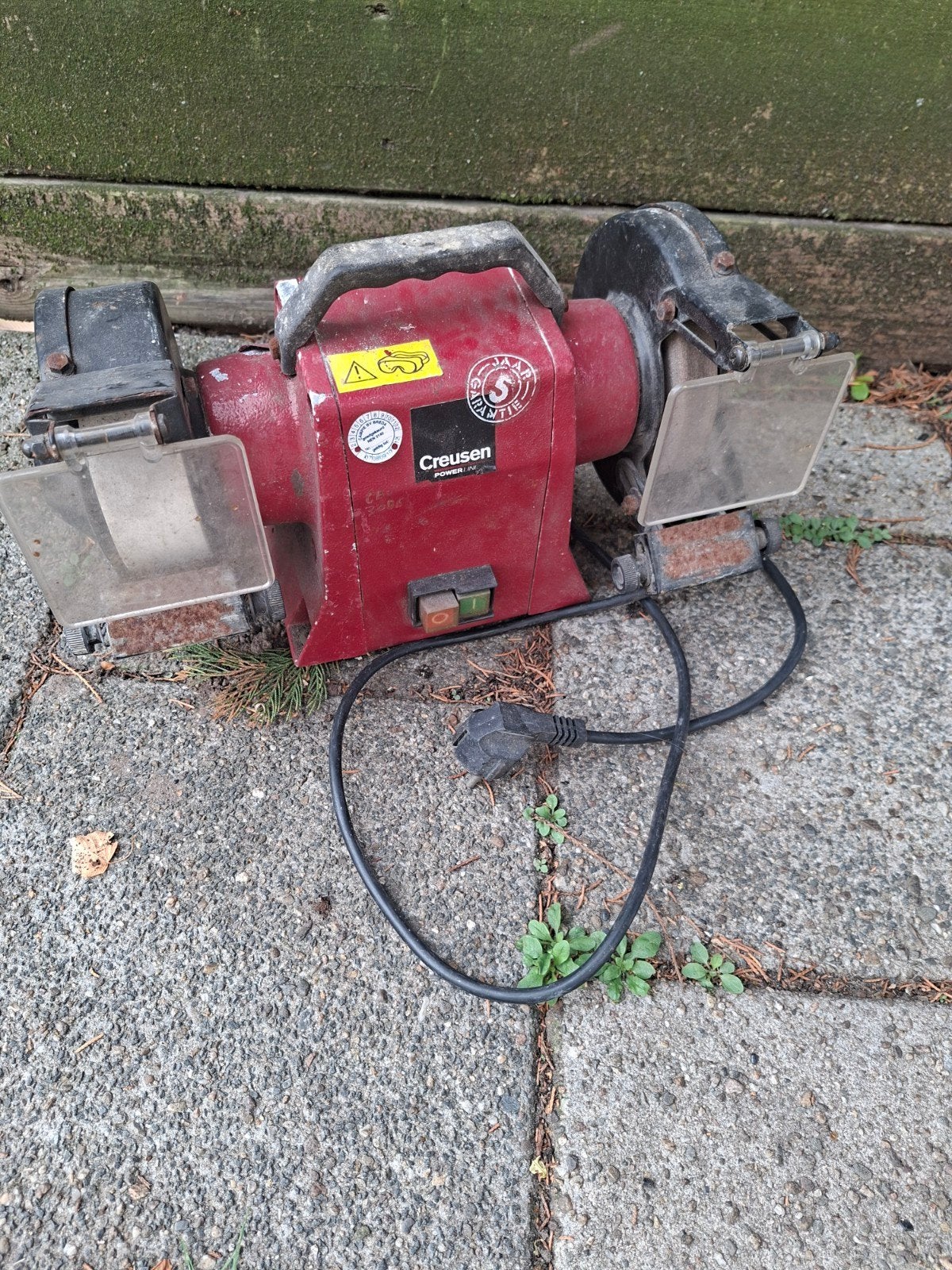 slijpmachine werk nog prima, Ophalen, Gebruikt, Minder dan 700 watt, Werkbankslijpmachine