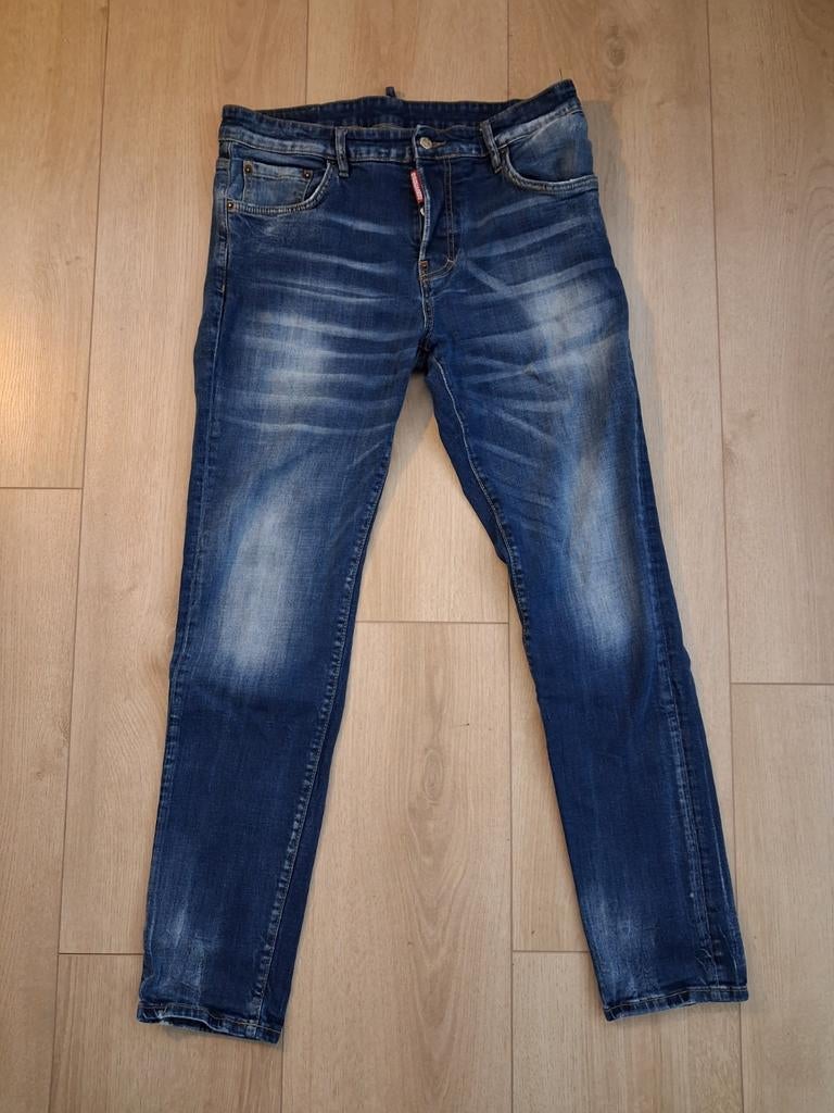 Dsquared2 Jeans - Stijlvolle Herenjeans (maat 50), Dsquared2, Zo goed als nieuw, W33 - W34 (confectie 48/50), Verzenden