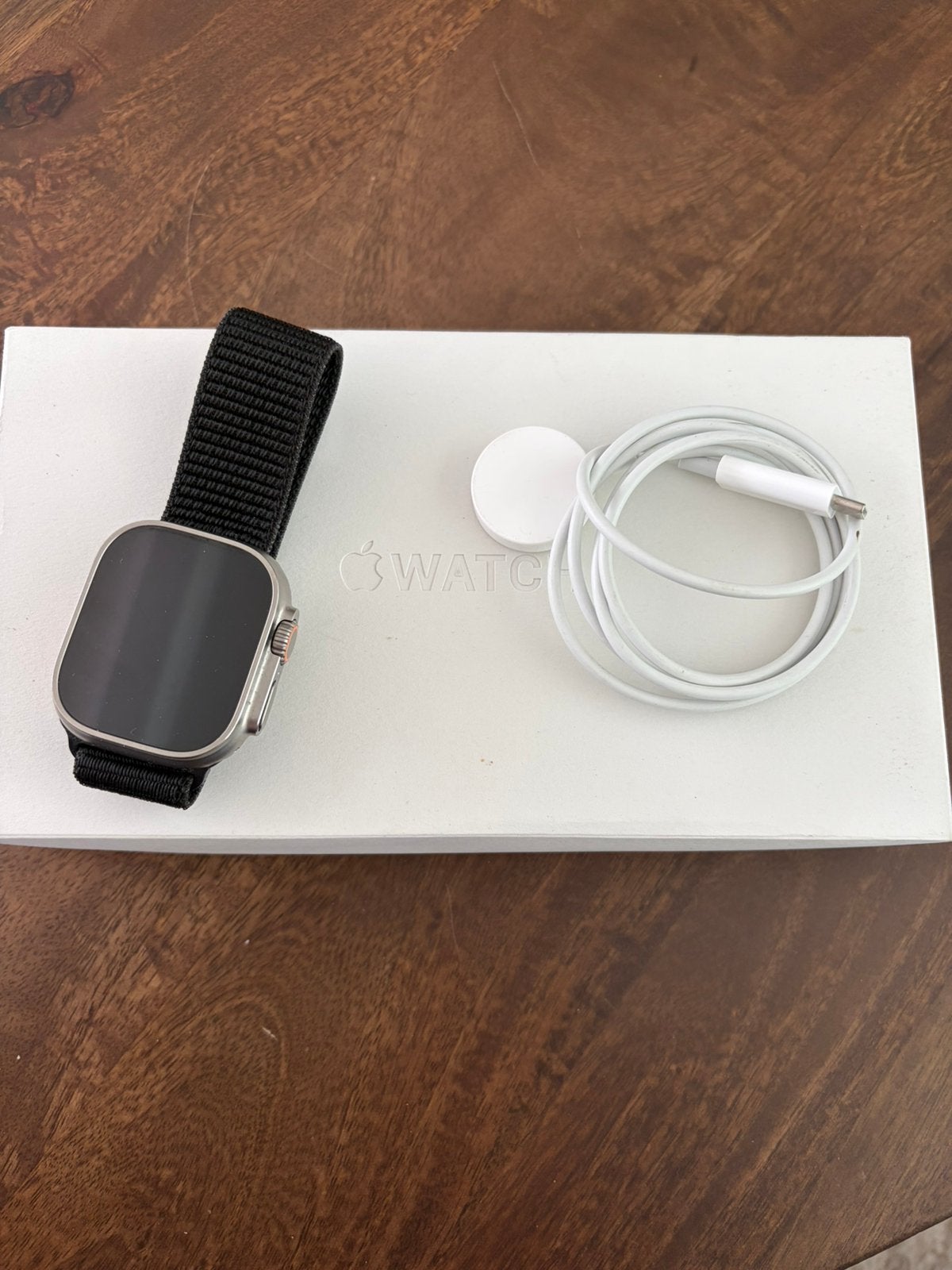 Apple watch ultra 1e generatie, Sieraden, Tassen en Uiterlijk, Smartwatches, Ophalen, Zo goed als nieuw, IOS