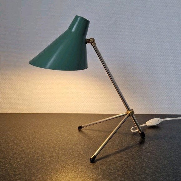 Vintage cocotte / grasshopper tafellamp verstelbaar, Huis en Inrichting, Ophalen of Verzenden, Zo goed als nieuw, Verstelbaar