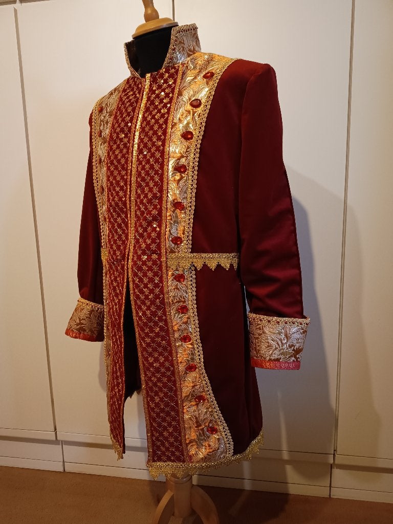 Herenjas XL theater artiest festival cosplay larp circus, Ophalen of Verzenden, Nieuw, Bovenkleding