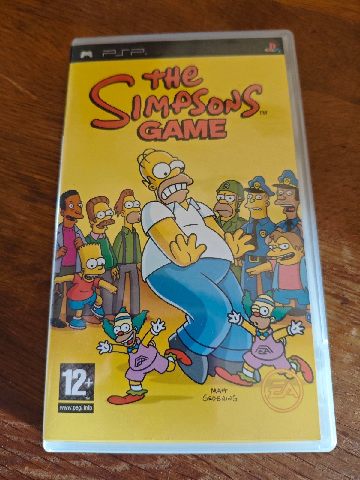The Simpsons Game - PSP (Compleet met boekje), Avontuur en Actie, 1 speler, Ophalen of Verzenden, Zo goed als nieuw