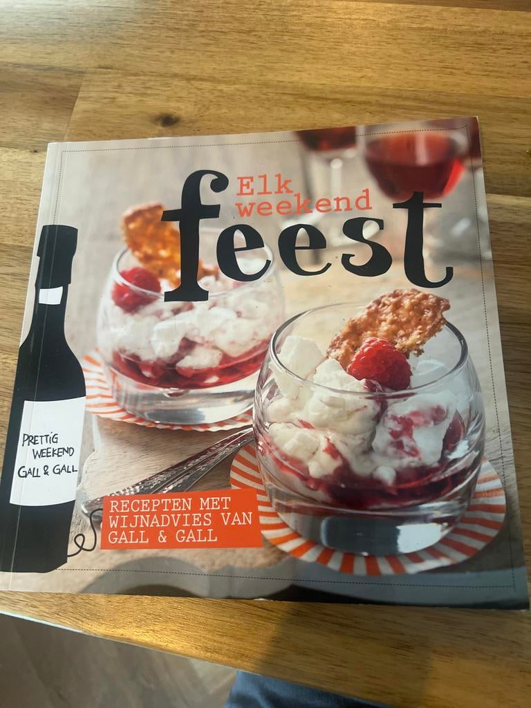 Elk weekend feest - Recepten met wijnadvies van Gall & Gall, Boeken, Ophalen of Verzenden, Zo goed als nieuw, Overige gebieden