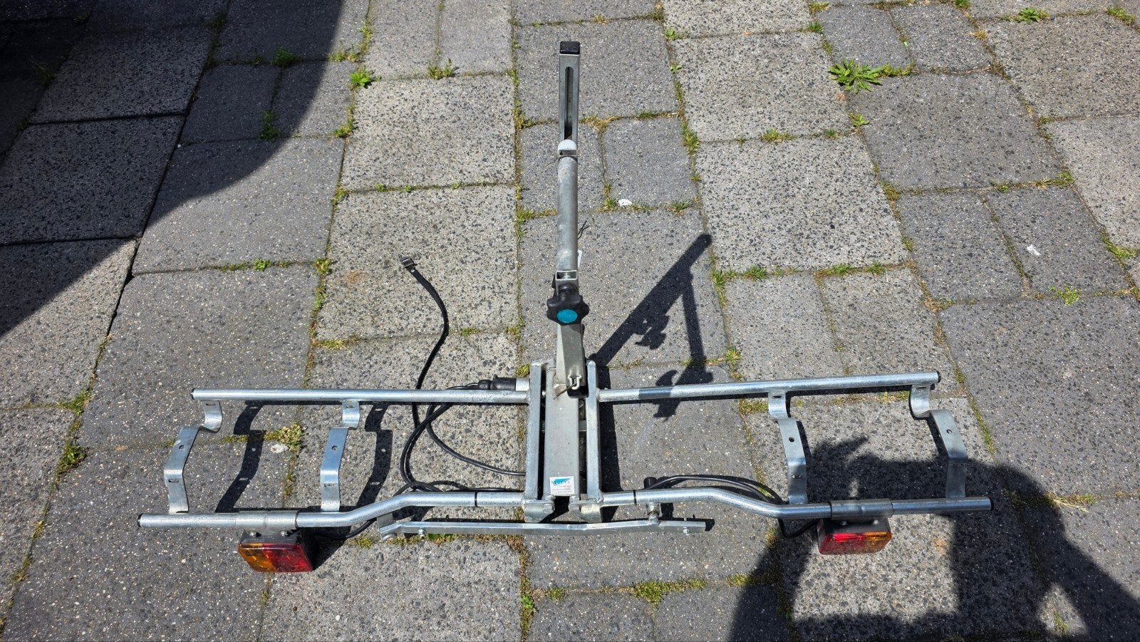 Multa Trekhaak opvouwbare Fietsendrager voor 2 fietsen, Auto diversen, Ophalen, 2 fietsen, Gebruikt, Trekhaakdrager