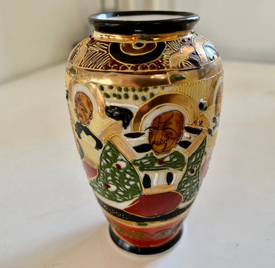 Japans porselein vaasje, Ophalen of Verzenden