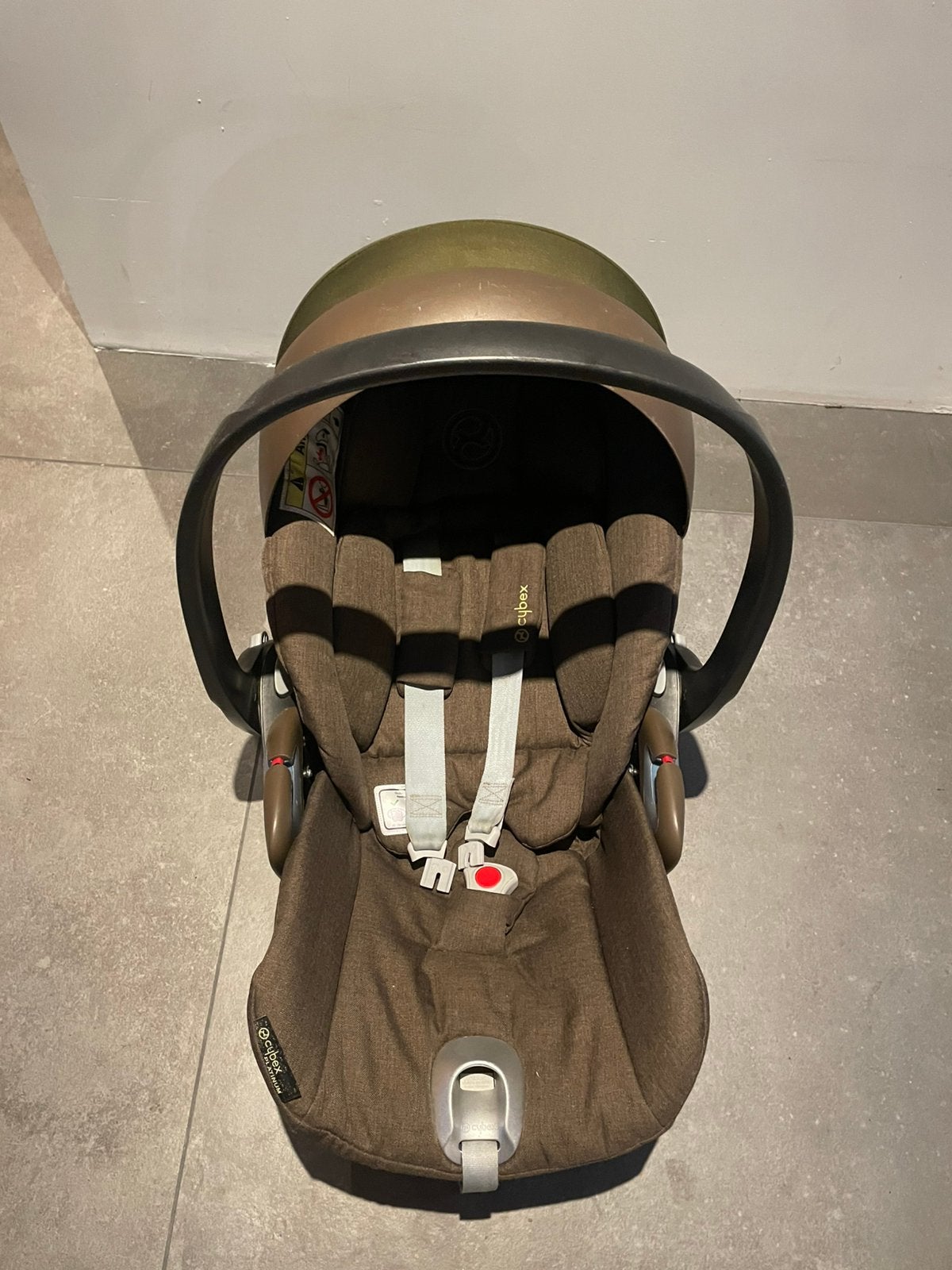 Cybex cloud z i-size autostoel (maxicosi) met base en hoes, Kinderen en Baby's, Gebruikt, Slaapstand, Isofix, 0 t/m 13 kg