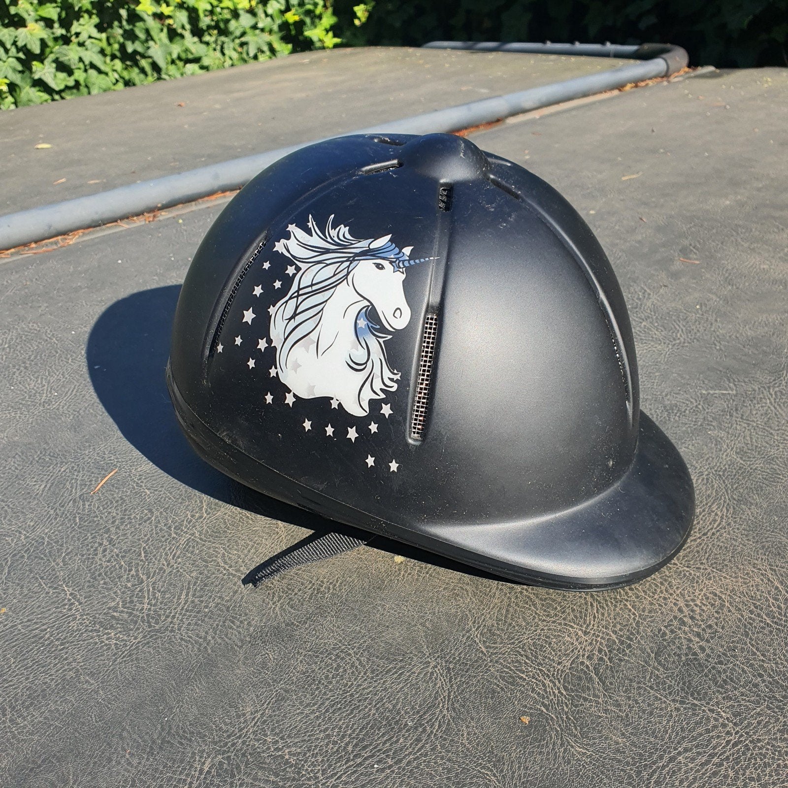 Paardrij Cap 48-52cm Kleuter/Kind, Dieren en Toebehoren, Ophalen of Verzenden, Gebruikt