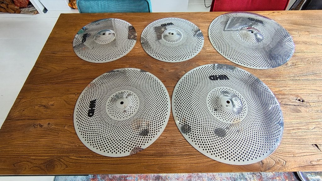WHD silent cymbal set, Ophalen, Gebruikt, Drums of Percussie