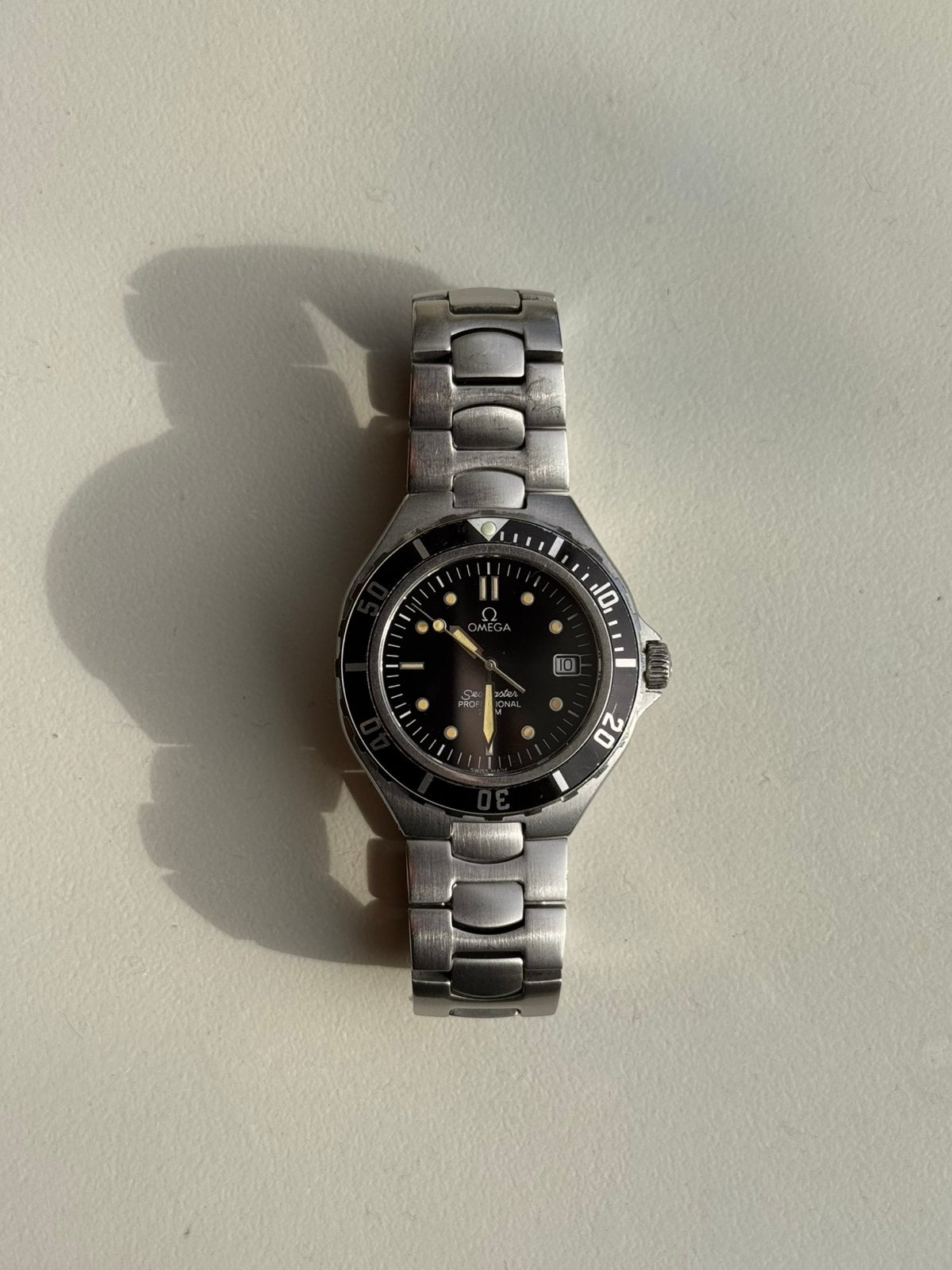 Omega Seamaster 200M - 396.1062 (Pre-Bond), Staal, Staal, Polshorloge, Ophalen of Verzenden