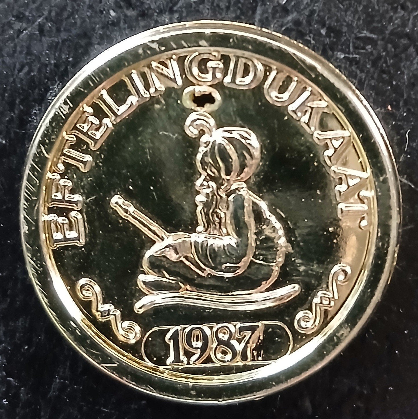 Efteling Dukaten Munt 1987, Verzamelen, Efteling, Ophalen of Verzenden