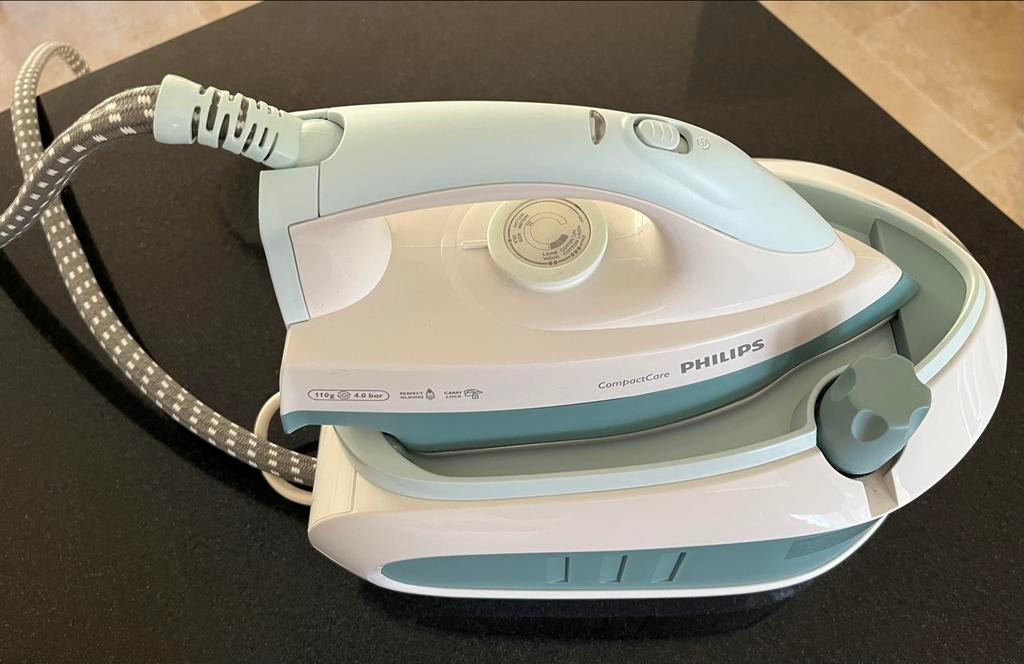 Philips CompactCare Stoomstrijkijzer - Zo goed als nieuw, Ophalen, Zo goed als nieuw, Strijkijzer met snoer