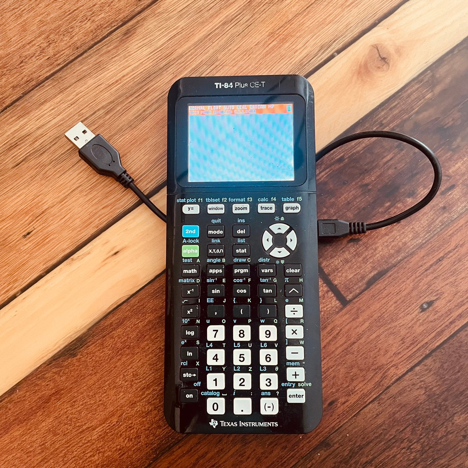 Texas TI-84 Plus CE-T, Diversen, Rekenmachines, Ophalen of Verzenden, Grafische rekenmachine, Gebruikt