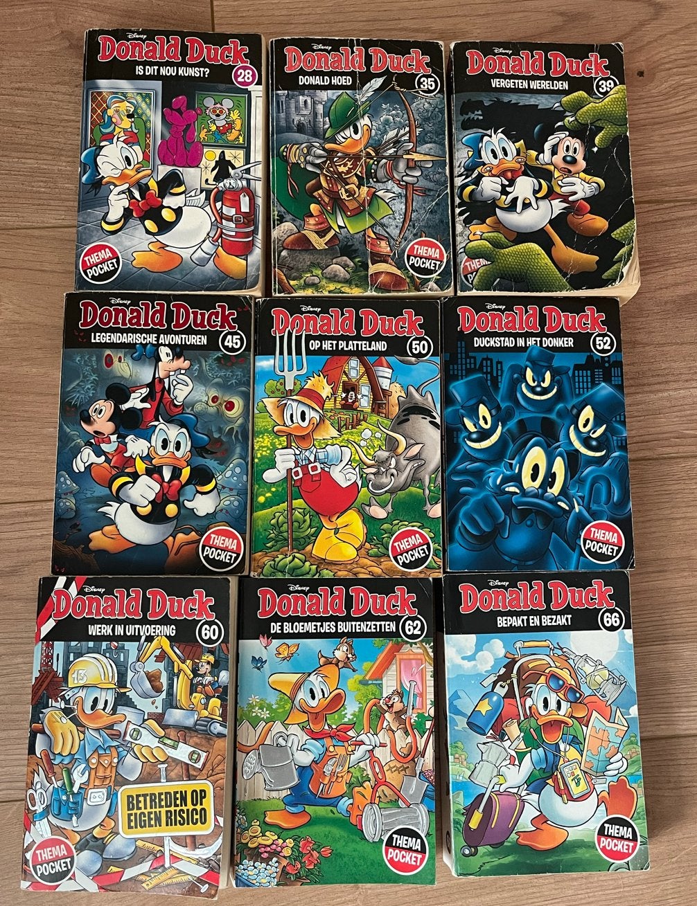 Donald Duck Thema Pockets - Diverse Nummers, Boeken, Meerdere stripboeken, Ophalen of Verzenden, Gelezen