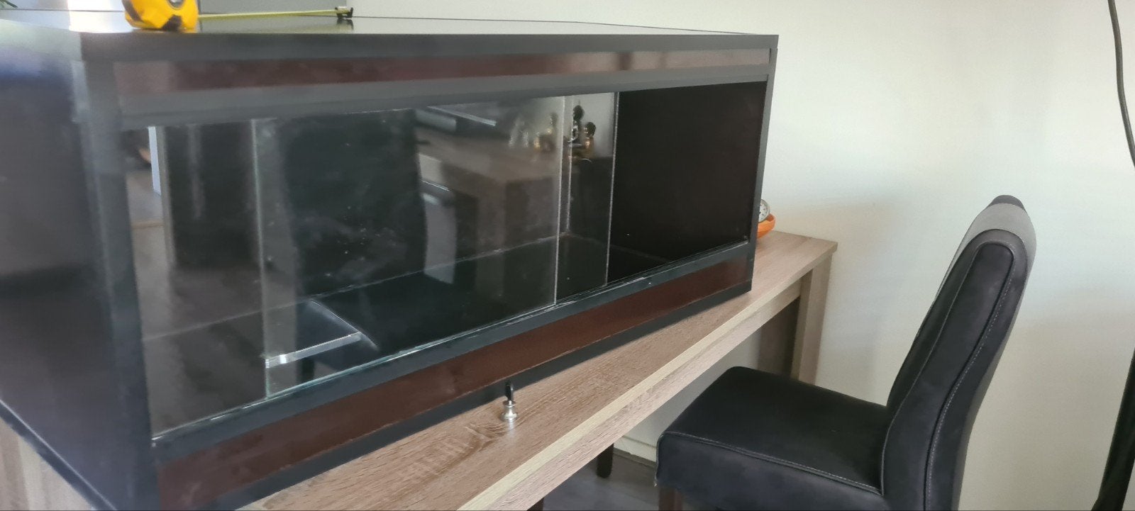 terrarium 120x50x50  waterdicht, Ophalen, Zo goed als nieuw