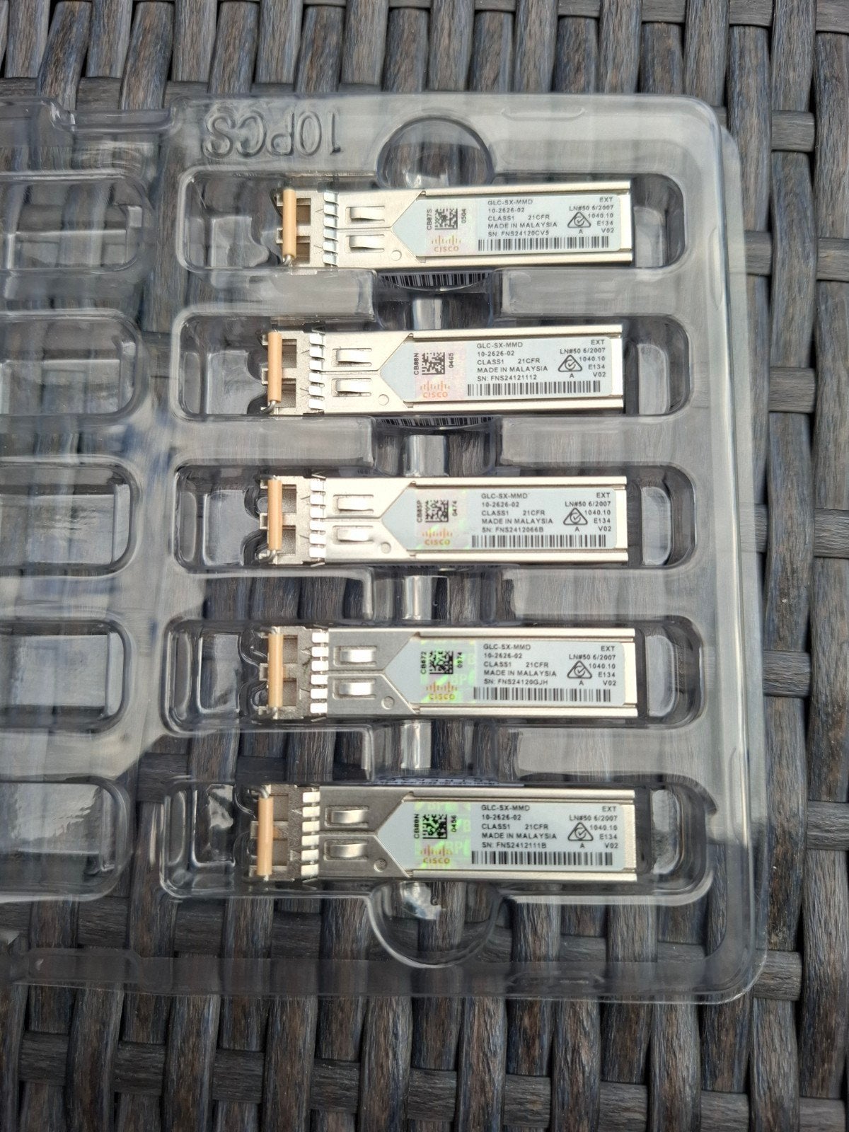Cisco GLC-SX-MMD= MultiMode SFP Glasvezel Module, Ophalen of Verzenden, Gebruikt, Extern, Cisco