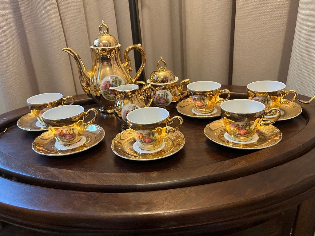 servies Versailles-stijl" of "Marie Antoinette-stijl, Antiek en Kunst, Ophalen of Verzenden