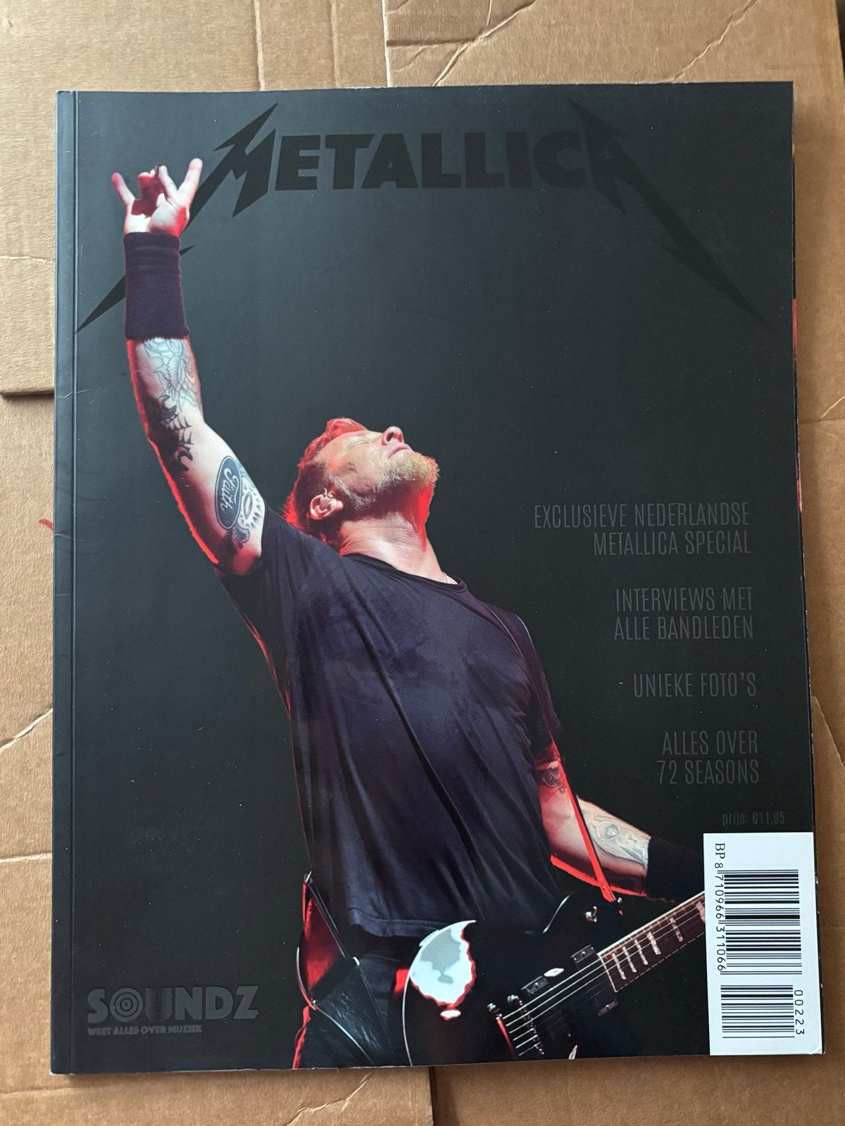 Metallica Special Soundz Magazine - Exclusieve Editie, Ophalen of Verzenden, Zo goed als nieuw, Artiest