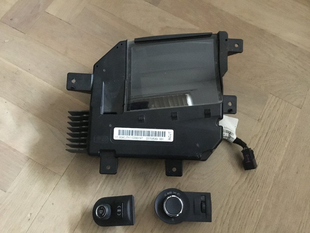 Chevrolet Camaro headup display 2010 - 2016, Auto-onderdelen, Ophalen of Verzenden, Gebruikt, Chevrolet