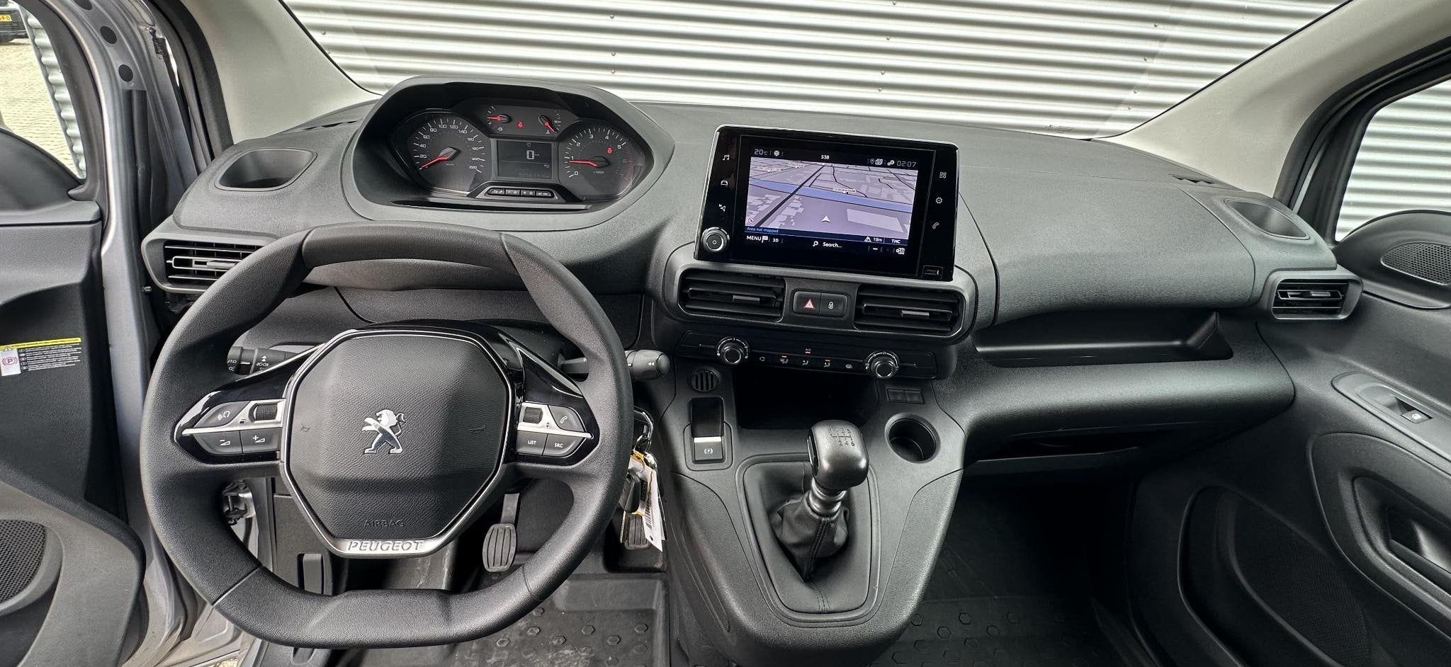 Peugeot Partner 1.5 BlueHDI Marge btw vrij Partner/Berlingo/, Voorwielaandrijving, Stof, Gebruikt, Euro 6