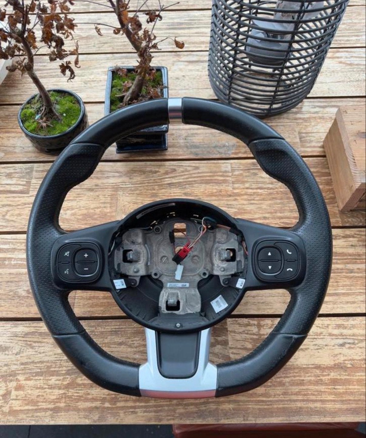 Abarth stuurwiel zonder airbag voor Abarth 595, Ophalen of Verzenden, Gebruikt, Fiat
