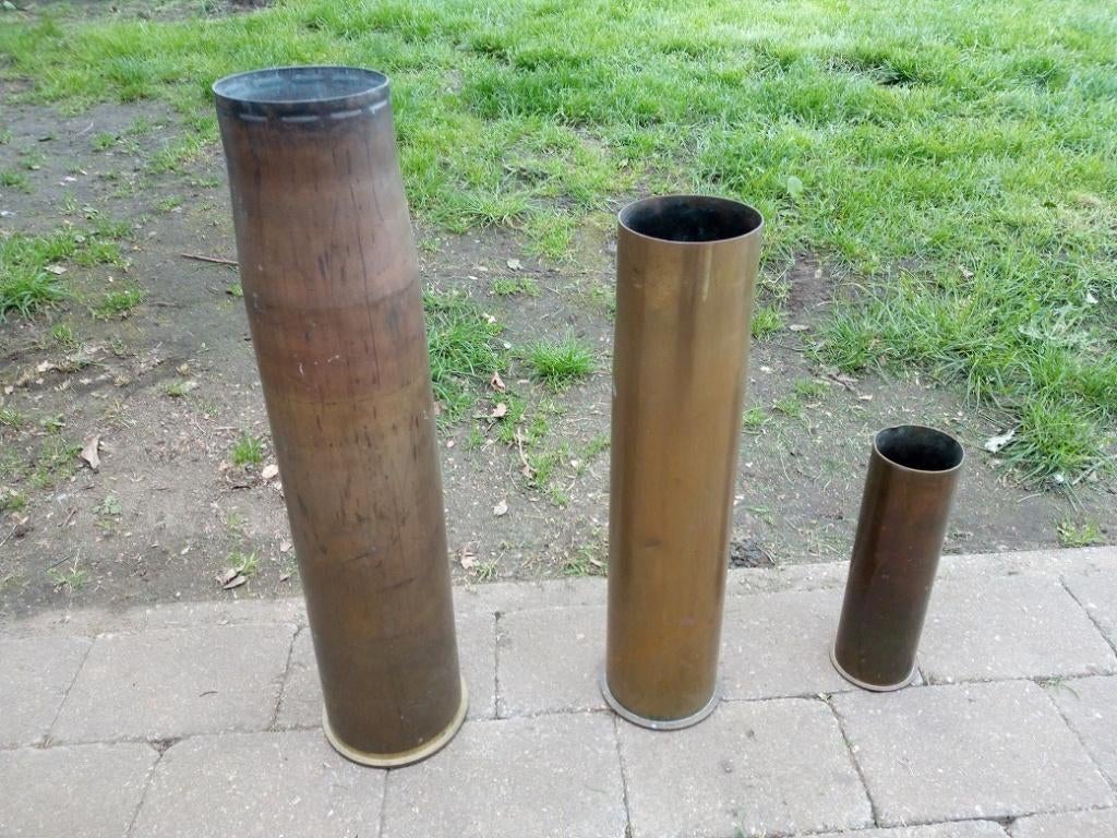 oude koperen hulzen, Ophalen, Landmacht, Overige gebieden, Hulzen of Bodemvondsten