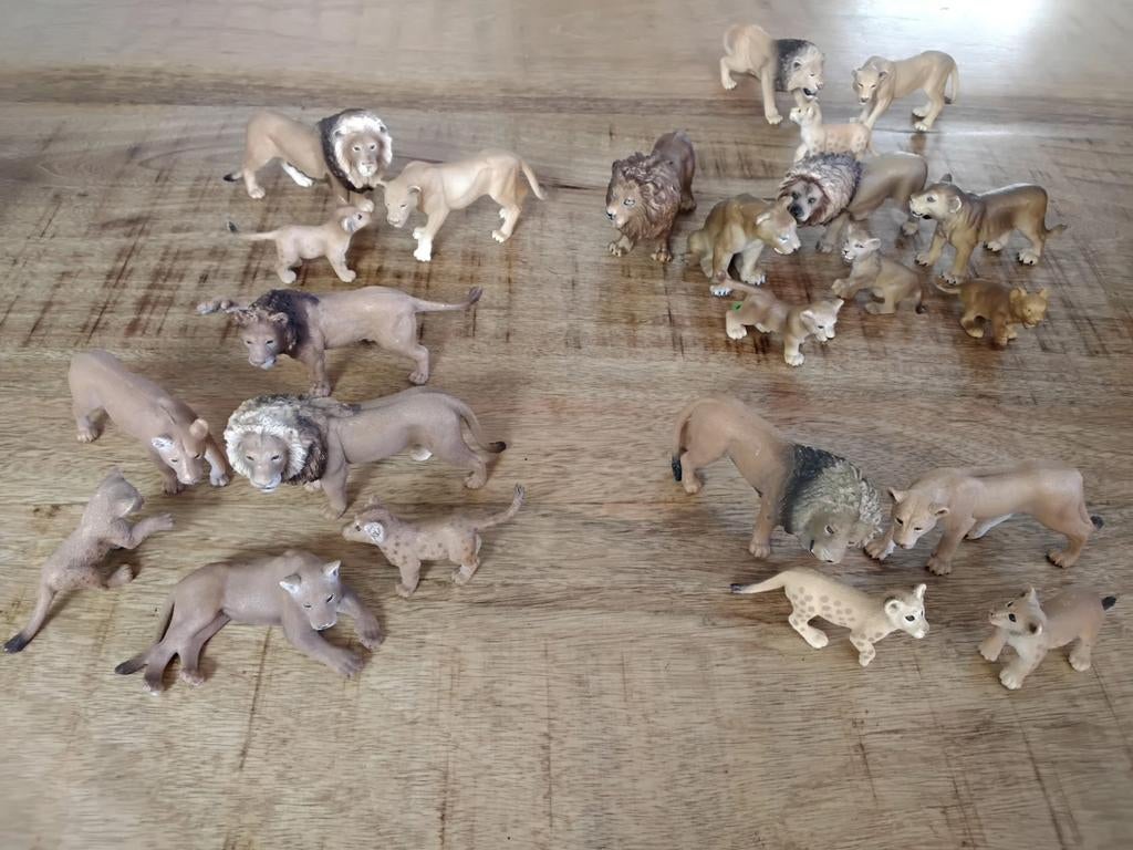 Schleich leeuwen, Ophalen of Verzenden, Zo goed als nieuw, Overige merken