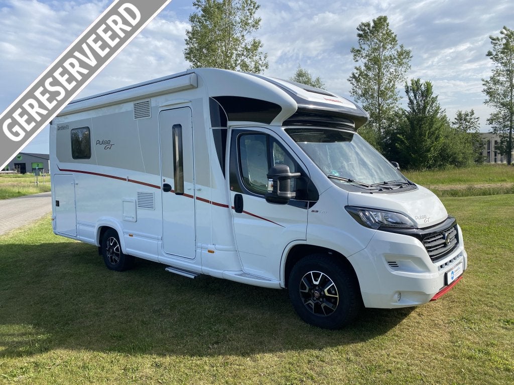 Dethleffs Pulse GT 6651 DBM QUEENSBED 9 TRAPS AUT, Caravans en Kamperen, Campers, Koelkast, Fiat, Bedrijf, Diesel