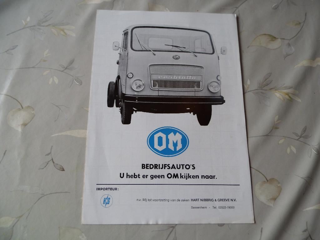 OM programma 1972, Boeken, Verzenden, Zo goed als nieuw, Overige merken