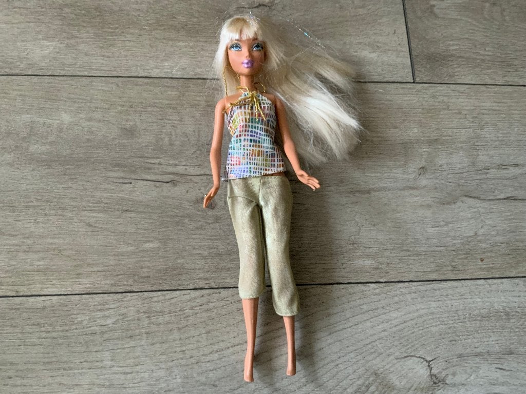 Mooie Mattel ( Barbie ) My Scene Icy Bling Kennedy 2000's, Ophalen of Verzenden, Zo goed als nieuw, Pop