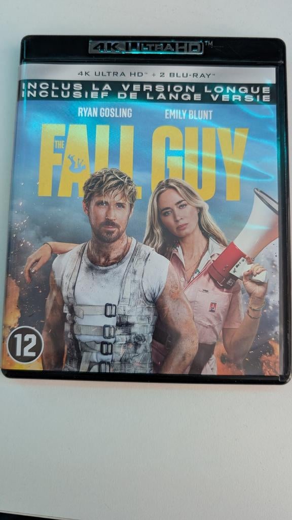 The Fall Guy 4K Ultra HD + 2 Blu-Ray Inclusief Lange Versie, Ophalen of Verzenden, Zo goed als nieuw, Actie, Boxset