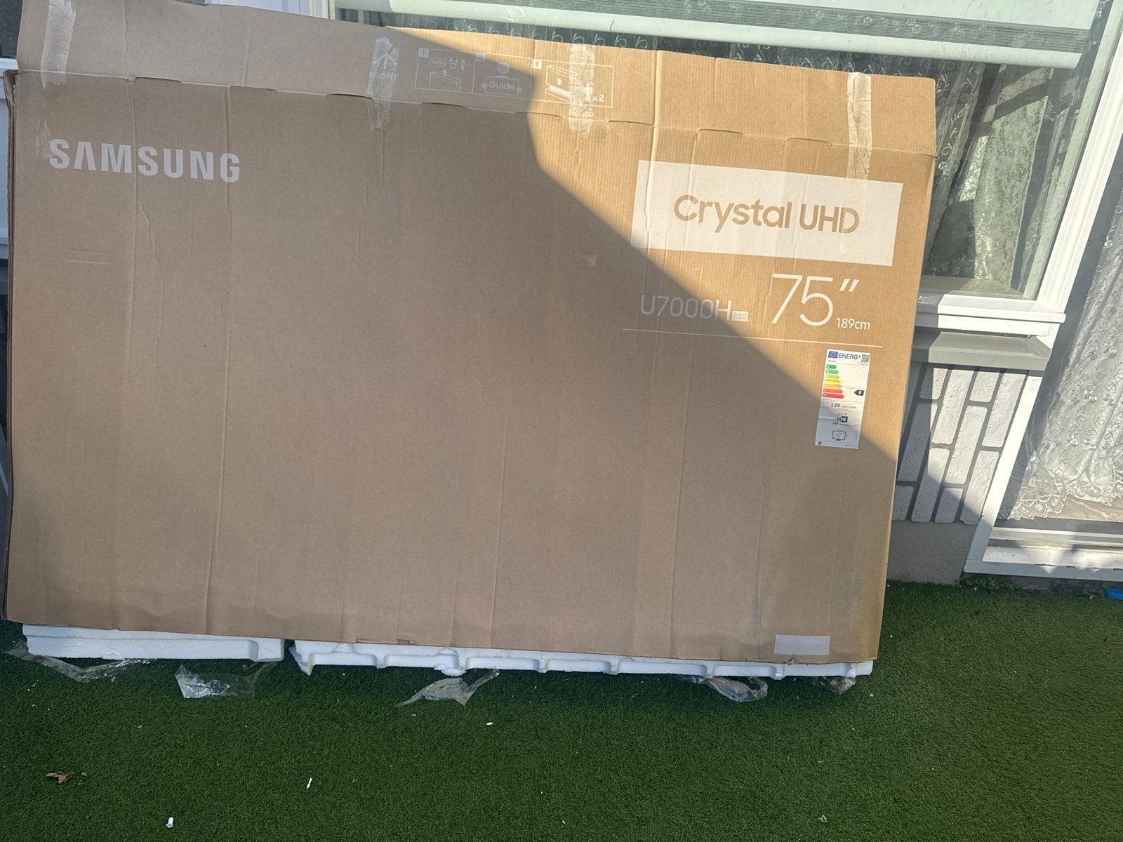 Gratis: Defecte Samsung 75 inch Crystal UHD TV (U7000H), Ophalen of Verzenden, Samsung, 4k (UHD), 100 cm of meer