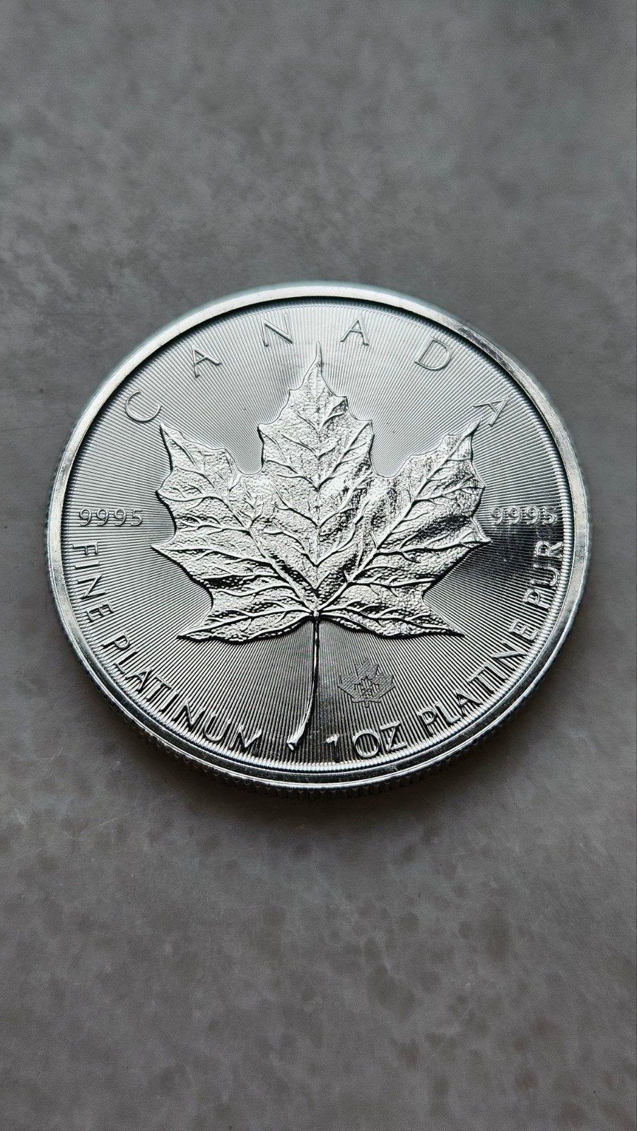 1 ounce platina 999.5     2023, Ophalen of Verzenden, Platina