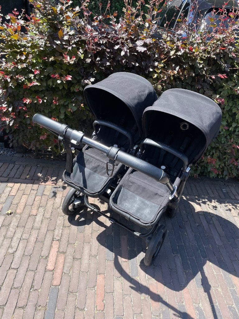 Bugaboo donkey duo (zwart), Ophalen, Gebruikt, Bugaboo, Combiwagen