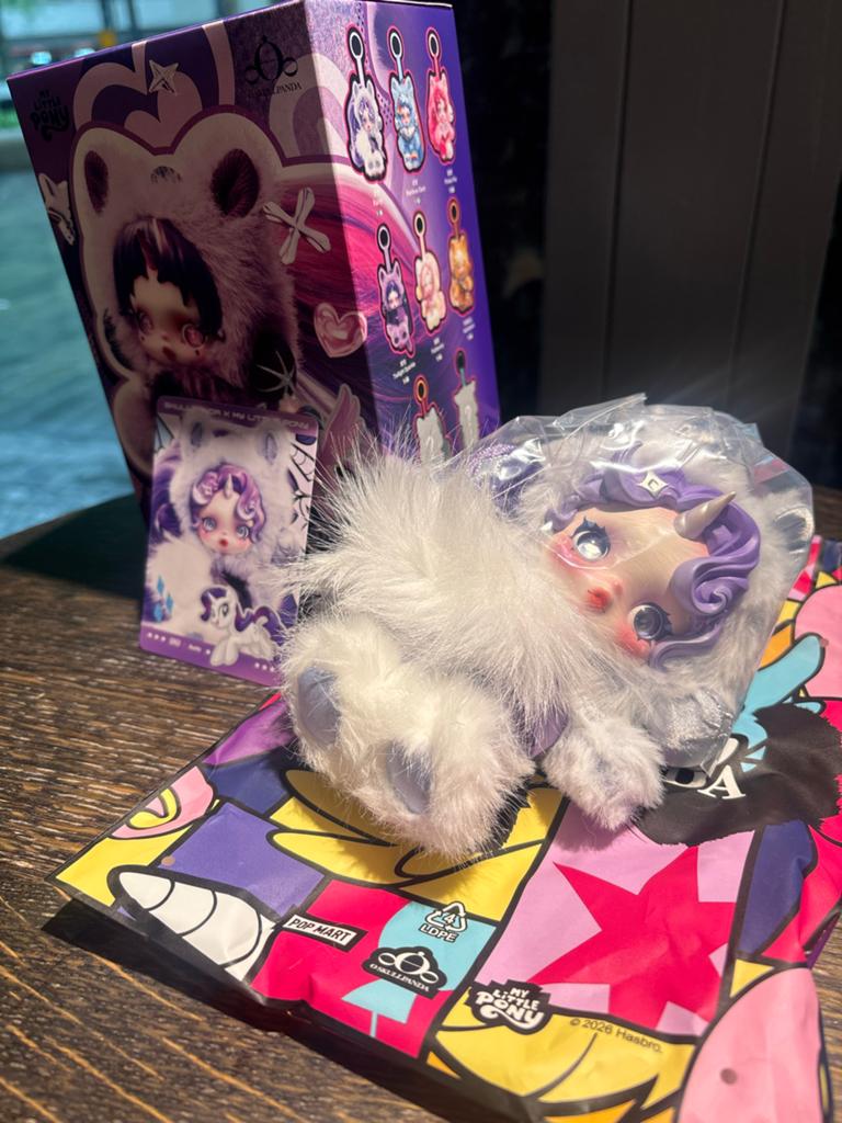 SKULLPANDA x My Little Pony Rarity figuur - Nieuw, Ophalen of Verzenden, Nieuw, Overige typen
