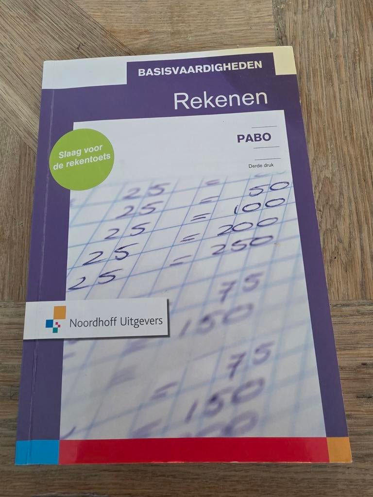 Basisvaardigheden rekenen voor de Pabo, Ophalen of Verzenden, Zo goed als nieuw