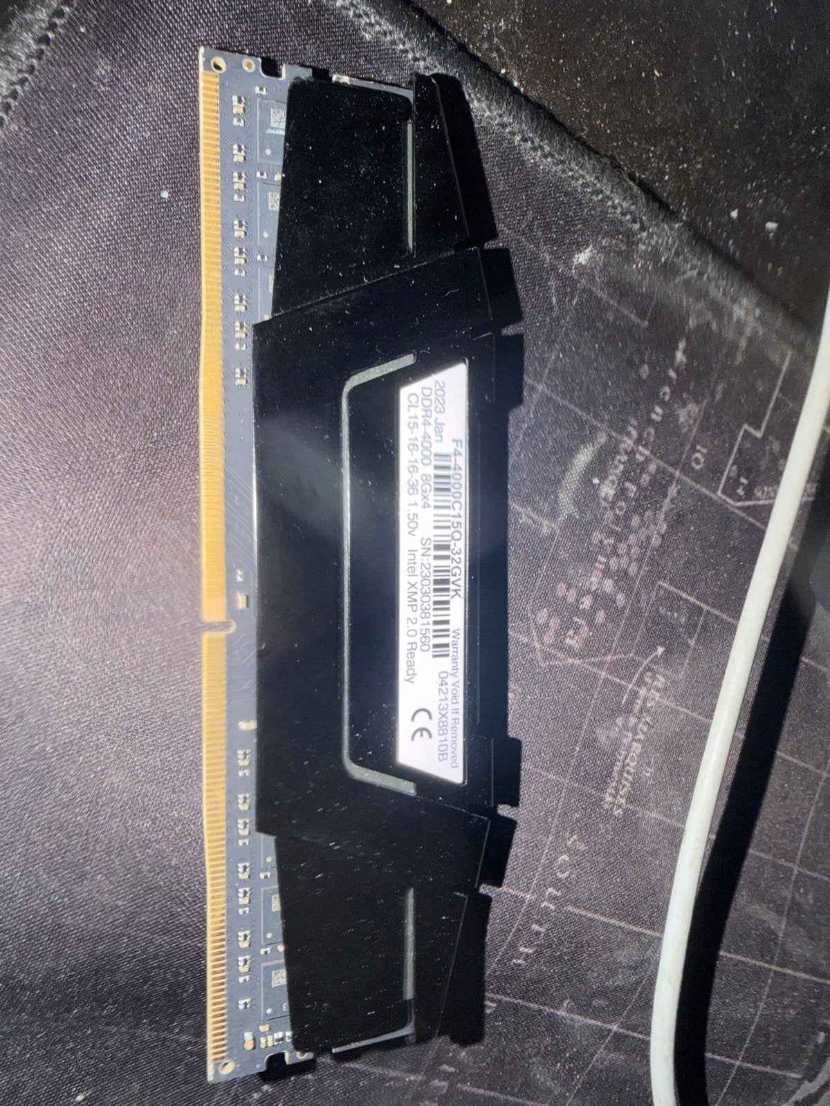 G.Skill DDR4-4000 24GB (3x8GB) RAM Geheugen, Computers en Software, Gebruikt, DDR4, Ophalen of Verzenden, Desktop