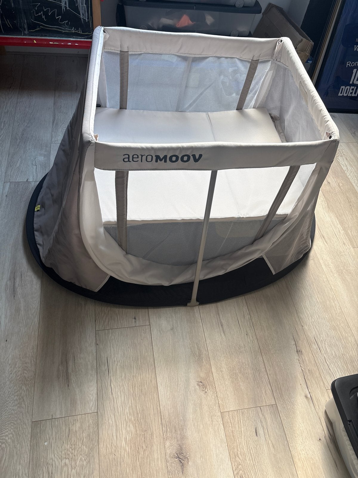 AeroMoov Pop-Up Reisbedje, Kinderen en Baby's, Ophalen, Zo goed als nieuw, Reisbedje