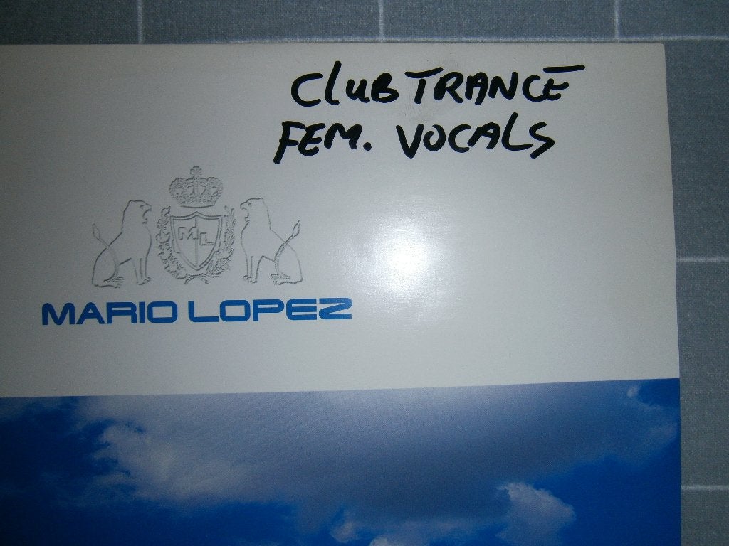 Mario Lopez – Feel So Good. 2002. Club Trance, Hard Trance, Ophalen, Fotohoes, Trance, Zo goed als nieuw