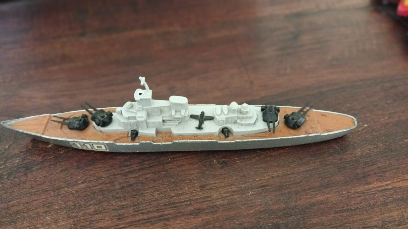 Matchbox autootje en oorlogsschip, Ophalen of Verzenden